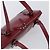 BURBERRY Handtasche aus Lackleder rot silber Auth 203652 - Ansicht 6