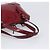 BURBERRY Handtasche aus Lackleder rot silber Auth 203652 - Ansicht 7