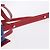 Borsa a mano BALENCIAGA Bazaar Shopper in pelle 2way Rossa Argento 443096 Auth 200727A Rosso - vista 14