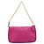 FENDI Accessoire-Tasche Leder Pink Gold Auth 204323A Golden - Ansicht 3
