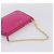 FENDI Accessoire-Tasche Leder Pink Gold Auth 204323A Golden - Ansicht 7