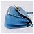 Borsa a tracolla VALENTINO Studs in pelle blu e oro autentica 205104V D'oro - vista 3
