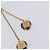 LOUIS VUITTON Pandan Gambling Pierce Metal Gold M66059 LV Auth 203318 D'oro - vista 17
