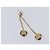 LOUIS VUITTON Pandan Gambling Pierce Metal Gold M66059 LV Auth 203318 D'oro - vista 19
