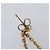 LOUIS VUITTON Pandan Gambling Pierce Metal Gold M66059 LV Auth 203318 D'oro - vista 20