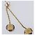 LOUIS VUITTON Pandan Gambling Pierce Metal Gold M66059 LV Auth 203318 D'oro - vista 22