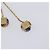 LOUIS VUITTON Pandan Gambling Pierce Metal Gold M66059 LV Auth 203318 D'oro - vista 24