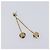 LOUIS VUITTON Pandan Gambling Pierce Metal Gold M66059 LV Auth 203318 D'oro - vista 7
