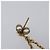 LOUIS VUITTON Pandan Gambling Pierce Metal Gold M66059 LV Auth 203318 D'oro - vista 8