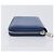 GUCCI GG emboss Langbrieftasche aus Leder Blau Silber 625558 Auth BA15502 - Ansicht 5