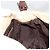 Borsa a tracolla FENDI Zucca Canvas Mamma Baguette Beige Silver Auth 186809A Argento - vista 22