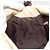 Borsa a tracolla FENDI Zucca Canvas Mamma Baguette Beige Silver Auth 186809A Argento - vista 23