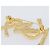 Autre Marque Spilla SAINT LAURENT Metallo Tono Oro Auth ar14262M - vista 12