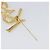 Autre Marque Spilla SAINT LAURENT Metallo Tono Oro Auth ar14262M - vista 14