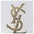 Autre Marque Spilla SAINT LAURENT Metallo Tono Oro Auth ar14262M - vista 4