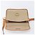 Céline Bolsa de Ombro CELINE Macadam Canvas PVC Bege Gold Auth 203607 Dourado - vista 18