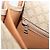 Céline Bolsa de Ombro CELINE Macadam Canvas PVC Bege Gold Auth 203607 Dourado - vista 23
