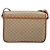 Céline Bolsa de Ombro CELINE Macadam Canvas PVC Bege Gold Auth 203607 Dourado - vista 3