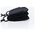 Bolsa de Ombro PRADA com Corrente de Plástico em Algodão Preto Auth 204708V - vista 5