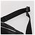 FENDI Bugseye Body Bag aus Leder Schwarz Silber 7VA434 Auth 204881M - Ansicht 8