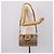 Borsa a mano Burberrys Nova Check Canvas 2way Beige Gold Auth 204251 D'oro - vista 22