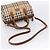 Borsa a mano Burberrys Nova Check Canvas 2way Beige Gold Auth 204251 D'oro - vista 9