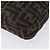 Borsa a tracolla FENDI Zucca Canvas Mamma Baguette Marrone Tono Oro Auth 198310V - vista 13