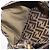 Borsa a tracolla FENDI Zucca Canvas Mamma Baguette Marrone Tono Oro Auth 198310V - vista 27