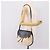 Hermès Borsa a tracolla HERMES Canvas Beige Gold Auth 204766 D'oro - vista 22