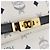 Borsa a mano MCM Vicetos PVC Pelle 2way White Gold Tone Auth 205825A Bianco - vista 17