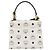 Borsa a mano MCM Vicetos PVC Pelle 2way White Gold Tone Auth 205825A Bianco - vista 3