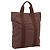 Hermès Borsa HERMES Her Line Cabas Canvas Brown Auth 205879A Marrone