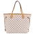 Borsa Tote LOUIS VUITTON Damier Azur Neverfull MM N41605 LV Auth 204040A - vista 2