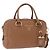 Borsa a mano PRADA in pelle 2way Beige Tono Oro Auth ka6236M