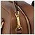 Borsa a mano PRADA in pelle 2way Beige Tono Oro Auth ka6236M - vista 20