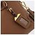Borsa a mano PRADA in pelle 2way Beige Tono Oro Auth ka6236M - vista 23