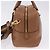 Borsa a mano PRADA in pelle 2way Beige Tono Oro Auth ka6236M - vista 4