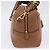 Borsa a mano PRADA in pelle 2way Beige Tono Oro Auth ka6236M - vista 5