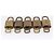 LOUIS VUITTON Padlock Metal 10 Set Gold Tone LV Auth 205897 - view 4