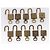 LOUIS VUITTON Padlock Metal 10 Set Gold Tone LV Auth 205897 - view 8