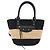 Borsa a mano BALENCIAGA Pannier XS in rafia nera e argento 466498 Auth 196622A Nero - vista 2
