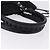 Borsa a mano BALENCIAGA Pannier XS in rafia nera e argento 466498 Auth 196622A Nero - vista 7