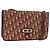 Borsa a tracolla Christian Dior Trotter Canvas Rosso Oro Auth 184210 D'oro