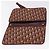 Borsa a tracolla Christian Dior Trotter Canvas Rosso Oro Auth 184210 D'oro - vista 15