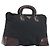 Sac à main PRADA Nylon Black Gold Auth 187087 Noir Doré