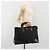 Sac à main PRADA Nylon Black Gold Auth 187087 Noir Doré - vue 27