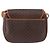 Céline Borsa a tracolla CELINE Macadam Canvas PVC Pelle Marrone Oro Auth 182419 D'oro - vista 3