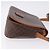 Céline Borsa a tracolla CELINE Macadam Canvas PVC Pelle Marrone Oro Auth 182419 D'oro - vista 4