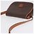 Céline Borsa a tracolla CELINE Macadam Canvas PVC Pelle Marrone Oro Auth 182419 D'oro - vista 7