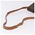 Céline Borsa a tracolla CELINE Macadam Canvas PVC Pelle Marrone Oro Auth 182419 D'oro - vista 8